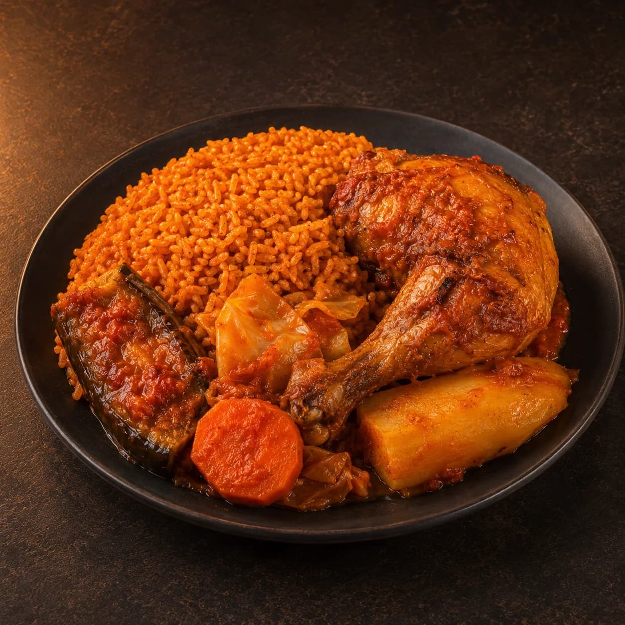 Tiebe poulet aux légumes
